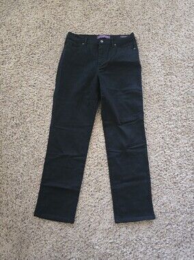 Gloria Vanderbilt Black Skinny Jeans Size 12